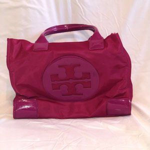 Tory Burch Ella Tote Hot Pink LARGE